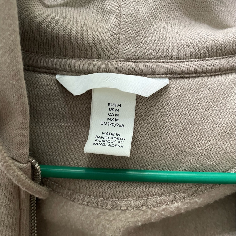 H&M Light Brown Zip-Up Jacket - Picture 3 of 3
